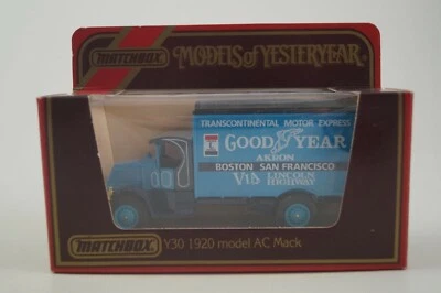 Matchbox Models of yesteryear Modellauto Y-30 1920 model AC Mack Good Year - Bild 1 von 4