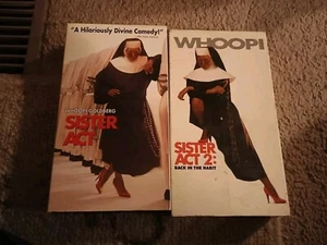 Sister Act 1 & 2 VHS - Picture 1 of 1