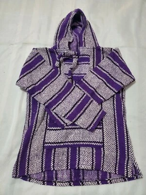 Moletom com capuz El Paso Saddle Blanket Co. roxo médio B5 - Imagem 1 de 4