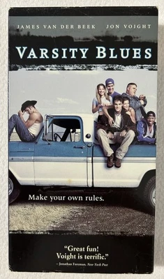 Varsity Blues (VHS, 1999) James Van Der Beek Jon Voight - Tested - Image 1 of 4