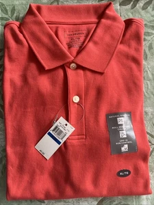 A-Van Heusen XL/TG Collared T Golf Shirt Orangey - 100% Baumwolle - Bild 1 von 6