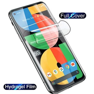 For Google Pixel 8 7 6 Pro 7A 6A Full Cover Screen Protector Hydrogel Film HD - Image 1 of 4