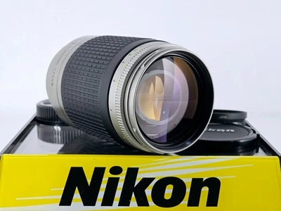 🌸[Near MINT] Nikon AF Nikkor 70-300mm F4-5.6 G Silver Zoom Lens From Japan - Image 1 of 4
