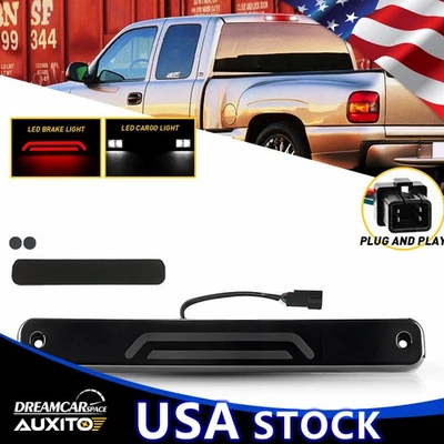 Luz de carga trasera de freno LED 3DR apta para GMC Chevy C1500/K1500/Silverado 1988-1998 Foto 1 de 4
