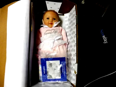 Ashton Drake Cloth & Vinyl  "Mommy's Girl"  Baby Doll By Ping Lau With COA - Image 1 of 4