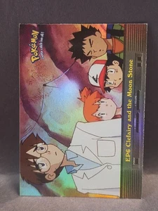 2000 Topps Pokemon TV #EP6 Clefairy and the Moon Stone Rainbow Foil - Picture 1 of 4