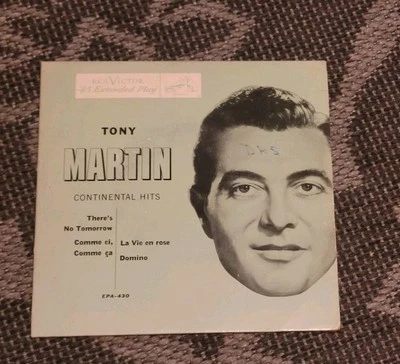 Tony Martin - Continental Hits 7" EP 45PM Very Good - Image 1 of 4
