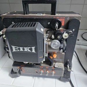 Vintage Eiki Model NT-0 Self-Threading Film Movie Projector Motor Parts Repair - Bild 1 von 8
