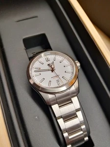 Christopher Ward Sealander C63 White Dial Printed Logo 39mm Stainless Bracelet - Picture 1 of 9