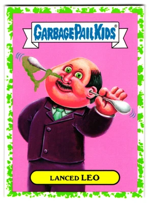 Lanced Leo 2016 Garbage Pail Kids Inventor Parody Exact Card Shown Green SP - Image 1 of 2