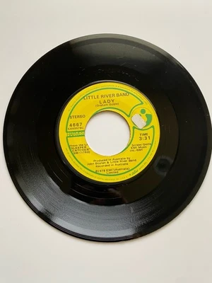 LITTLE RIVER BAND - LADY / TAKE ME HOME, EMI HARVEST AUSTRALIA, 7” 45 RPM, 1976 - Image 1 of 4