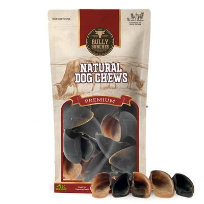 Cow Hooves Dog Chews - All Natural Beef Chew for Dogs Bulk Pack - Image 1 of 3