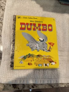 Vintage Walt Disney’s Dumbo A Little Golden Book - Picture 1 of 2