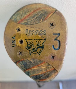Lynx Tigress Persimmon Driver Steel Shaft Ladies Flex RH - Picture 1 of 11
