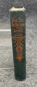 1889 "Vox Dei The Doctrine of the Spirit  R.A. Redford | Antique Christian Book - Picture 1 of 13