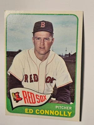 1965 Topps #543 Ed Connolly Boston Red Sox Near Mint or better Card is scanned - Image 1 of 2