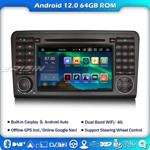 4+64GB Android 14 DAB+Autoradio Navi Carplay für Mercedes ML/GL-Klasse W164 X164 - Bild 1 von 12