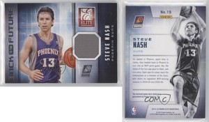 2013-14 Panini Elite Back to the Future Materials Steve Nash #19 HOF