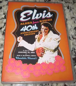 Elvis Presley Aloha From Hawaii 40th Anniversary Edition DVD USA R1 With Booklet - Picture 1 of 1