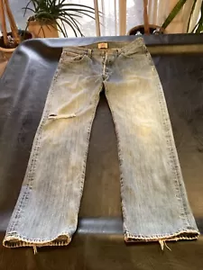 LEVIS 501 DISTRESSED VTG 34”x32” - Picture 1 of 10