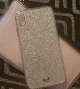 Custodia iPhone XS Max oro glitter - Foto 1 di 2