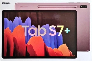 Samsung Galaxy Tab S7+ , WiFi, 256 GB/8 GB RAM, Tablet Bronze, gebraucht - Bild 1 von 5