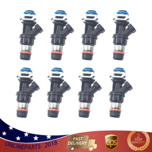 8 Pcs Fuel Injector For GMC Cadillac Chevy 2001-2007 4.8L 5.3L 6.0L 17113698 - Picture 1 of 9