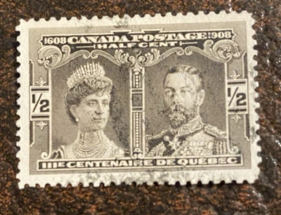 Canada #96 Quebec Tercentenary - Used - Catalog $5 - Image 1 of 2