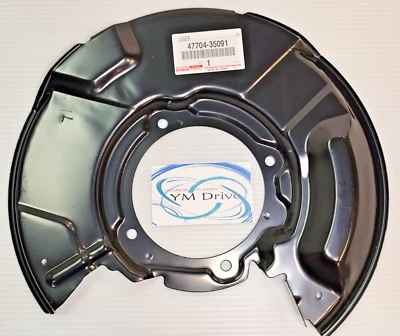 TOYOTA Genuine DISC BRAKE DUST COVER FRONT Left Tacoma 4Runner OEM 47704-35091 - Image 1 of 4