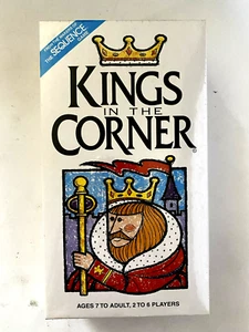NEW Sequence New Kings in the Corner Card Game Family Age Sealed Vintage 1996 - Picture 1 of 3