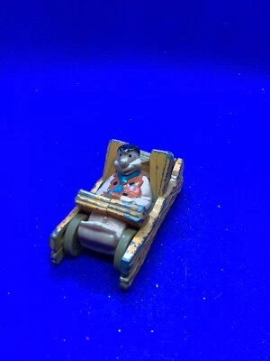 FRED'S FLYER FLINTSTONES TOY DIE-CAST CAR CORGI 1982 VINTAGE - Image 1 of 4