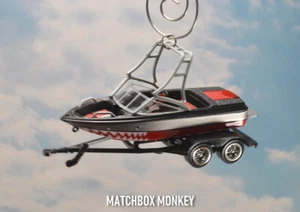 Waterski Wakesurf Boat Christmas Ornament Mastercraft Moomba Supra Water Ski - Picture 1 of 10