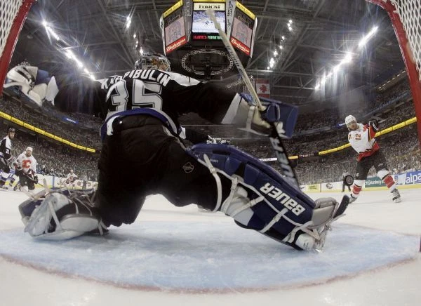 Foto 8x10 Nikolai Khabibulin Tampa Bay Lightning Foto 1 de 1