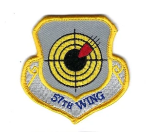 PATCH USAF 57TH WING VERS 2 NELLIS AFB B9-21 - Bild 1 von 1