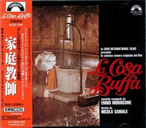 Ennio Morricone "LA COSA BUFFA" soundtrack score Japan SLC CD out of print - Picture 1 of 3