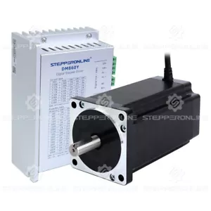 STEPPERONLINE Nema 34 Stepper CNC Kit 12Nm Φ14mm Stepper Motor & Driver - Picture 1 of 3