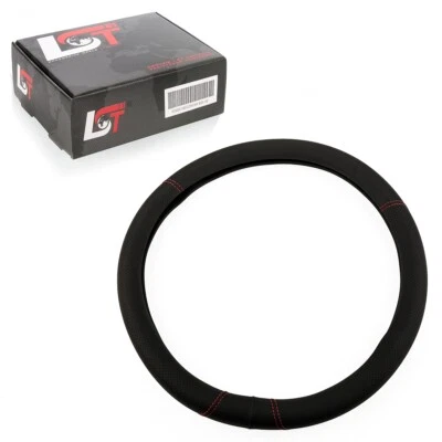 Cubierta Volante Ø 38x9 cm 15x3,5 Pulgadas Negro Rojo para SUZUKI Foto 1 de 4