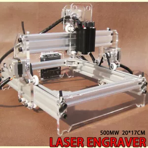 3 Achsen Fr?smaschine Fr?se Lasergravur Maschin Cutter CNC Laser Graviermaschine - Bild 1 von 12