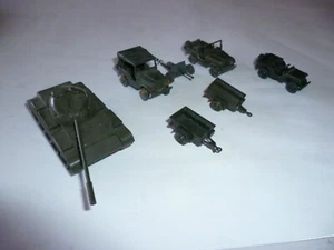 Roco/RMM - raccolta carri armati - confezione - 2 rimorchi - 3 Willys Jeep prodotti artigianali 1:87 - Foto 1 di 2