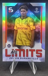 Topps UCL Super-Stars 2023-24 Nr. NL-04 Julien Duranville Rookie No Limits RC - Picture 1 of 2
