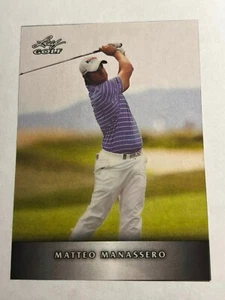 2012 Leaf Metal PRISMATIC LAMINATE PROOF MISSING #/99 Matteo Manassero - Picture 1 of 2