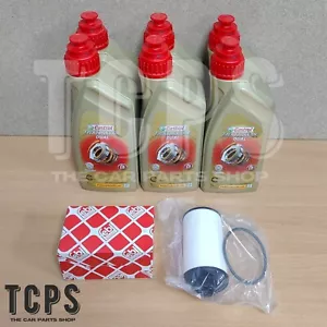 6L CASTROL DSG SERVICE KIT & FILTER TO FIT AUDI A3 1.6 TDI 2009-2012 - Picture 1 of 1
