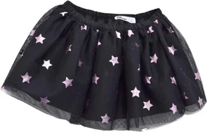 Epic Threads Stars Foil Tutu Tulle Skirt girl Black 6x 47-50" 47-52 lbs - Picture 1 of 2