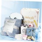 Gifts for Women, Care Package for Women, Relaxing Spa Gift Box Basket, Blue