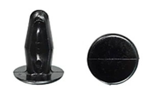 1968 Ford Mustang OEM Correct Fender Splash Shield Seals (Fr) Fasteners Qty 10 - Picture 1 of 5