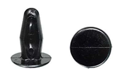 Ford Mustang 1968 OEM guardabarros correcto protector contra salpicaduras sellos (Fr) sujetadores cantidad 10 Foto 1 de 4