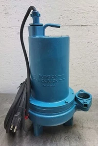 Barnes 104874 SE52 1/2 Hp Submersible Non-Clog Sewage Pump New Broken Handle - Picture 1 of 22