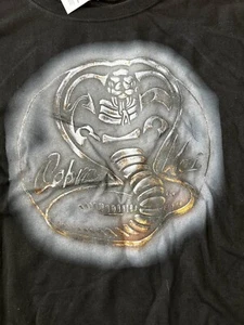 COBRA KAI Long Sleeve TShirt Black 3XL New with Tags Karate Kid - Picture 1 of 4