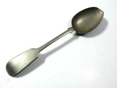 Antigua cuchara sopera ovalada 6,75" 1800 WH&S BP William Hutton & Sons placa de plata  Foto 1 de 4