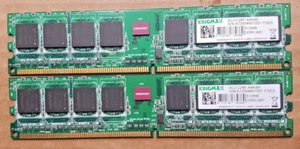 ddr2 2X512mb kingmax KLCC28F-A8KB5 - Picture 1 of 2